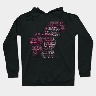 My Little Pony - Pinkie Pie Typography Hoodie